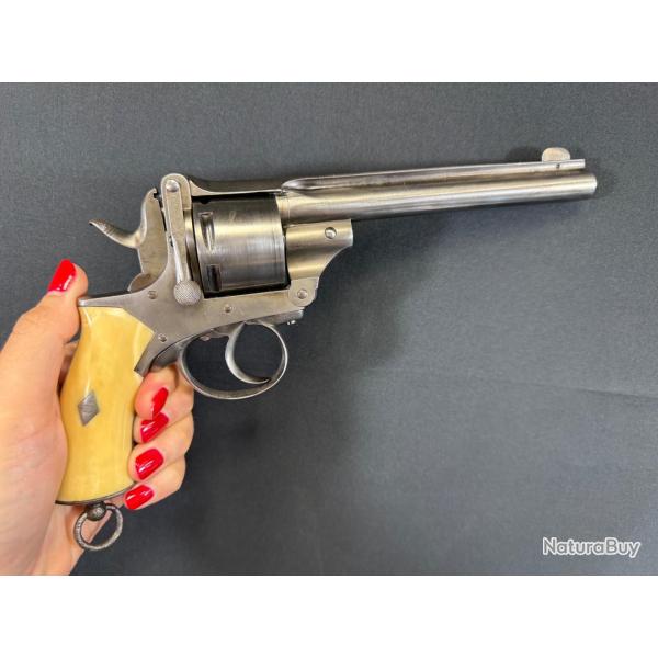 SUPERBE REVOLVER PAR AUGUSTE FRANCOTTE � LIEGE calibre 380
