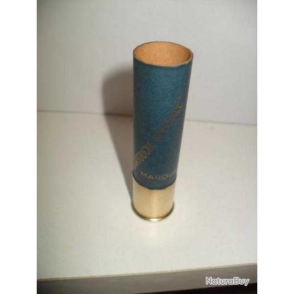 BELLE DOUILLE ANCIENNE JAMAIS CHARGEE D'ARMURIER   EN CARTON CAL.20 POUR COLLECTION