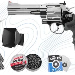 Pack Bronze Revolver 629 5" CO2 Calibre 4.5mm Smith & Wesson
