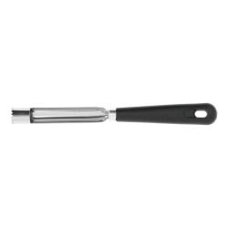 VIDE POMME ET ANANAS INOX MANCHE PLASTIQUE NOIR 20 MM
