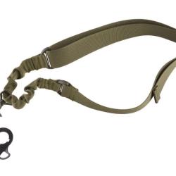 Sangle Tactique 1 Point Bungee avec Delta Ring - Olive - GFT