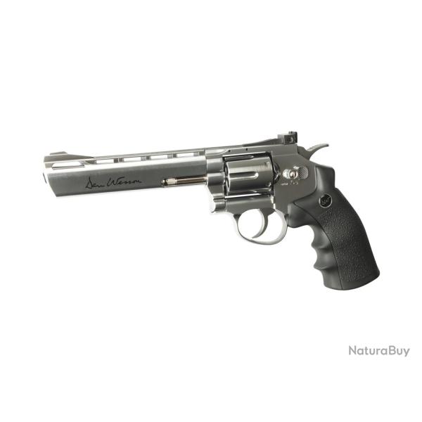 Revolver 4.5mm billes acier - Dan Wesson 6 pouces Chrome - CO2