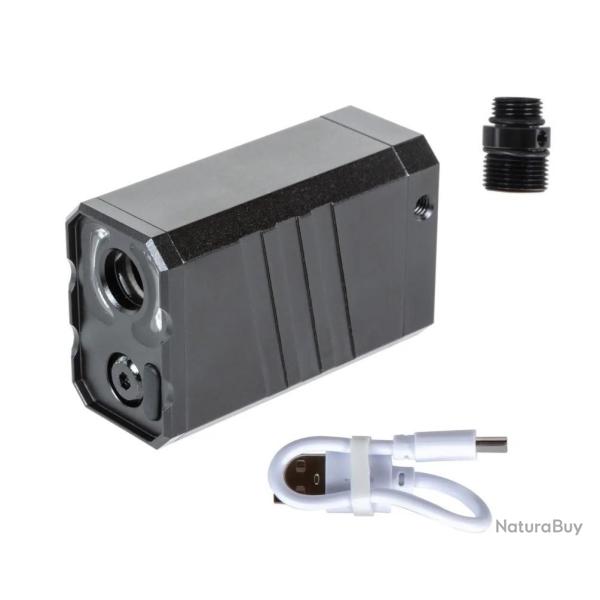 Tracer Unit E-Shooter Flare CUBE BT Silencer - Noir