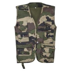 Gilet Reporter Camo Enfant Percussion