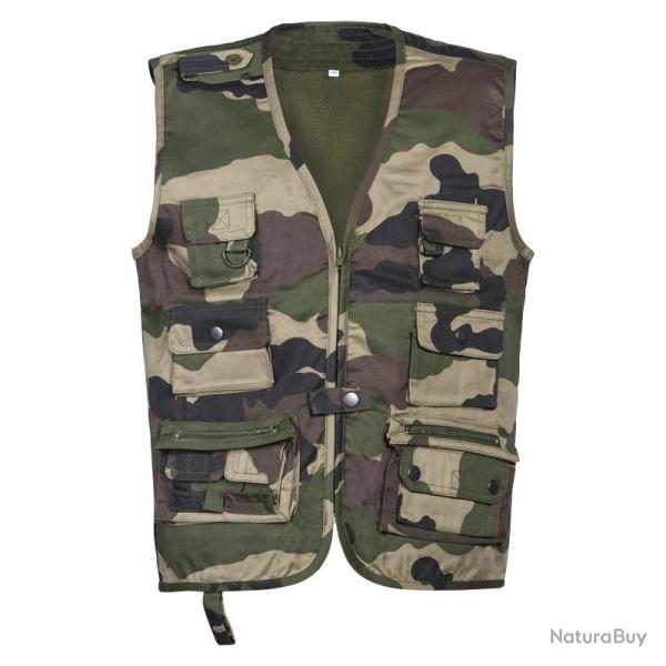 Gilet Reporter Camo Enfant Percussion