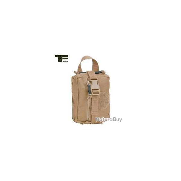 Pochette M�dicale TF-2215 GM : ouverture compl�te et acc�s rapide en urgence Noir