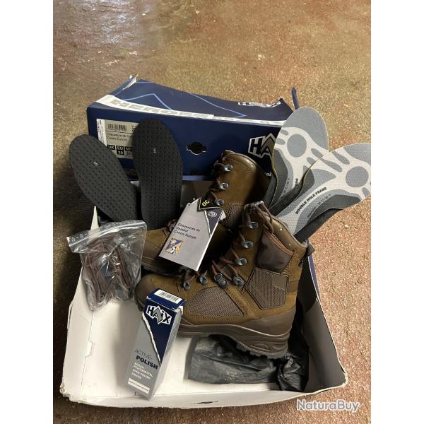 Chaussures arm�e fran�aise HAIX  taille 38 neuves