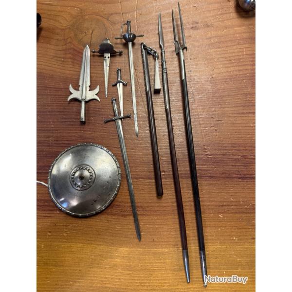 lminiatures d armes fabrication 19 eme de tres haut niveau