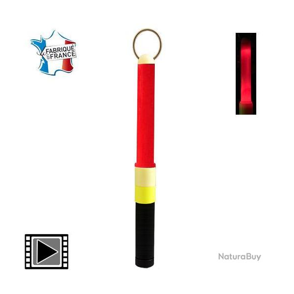 Balise Lumineuse Atropa Bank Marker Automatique AT4 Rouge