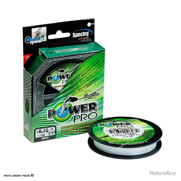 Tresse POWER PRO Blanche 135m � 0.08mm