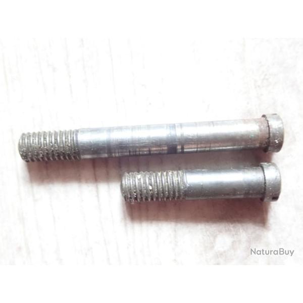 Lot de 2 vis pour pontet de fusil Rubin schmidt - 1889, 96/11, K11, K31 Suisse