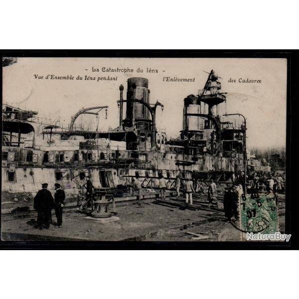 CPA - Marine Militaire - La Catastrophe du i�na - Vue d'ensemble du i�na   N�3863