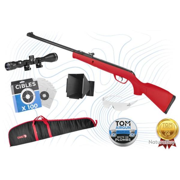 Pack Or Carabine Delta Red 4.5mm 7.5 joules Gamo
