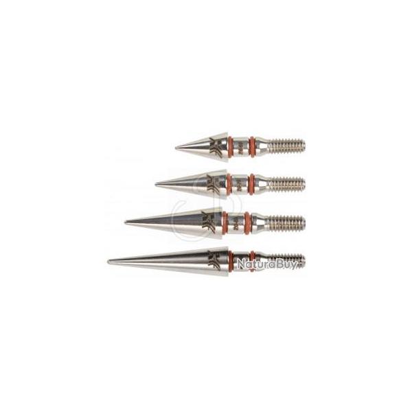 CROSS-X - Pointes � Visser Pro Inox Pin (x6) 80 grains