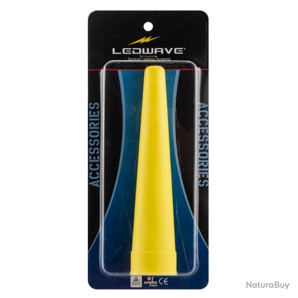 C�ne Jaune Ledwave - Compatible Lampes - Lumi�re Puissante et S�curis�e pour Chasse et Outdoor
