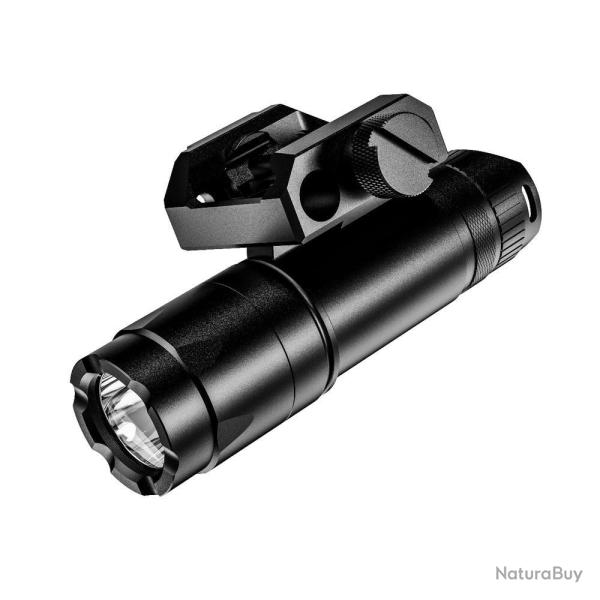 Lampe Tactique Compacte Skywoods Picatinny 570 Lumens - Puissance Intense - Fixation Stable - Vision