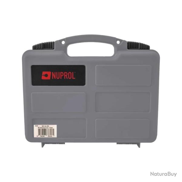 Mallette pour Arme de Poing Nuprol - Protection Robuste - Int�rieur Mousse Pr�cis - Transport S�curi