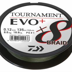 Tresse Daiwa Tournament X8 Evo 270 m 0.1