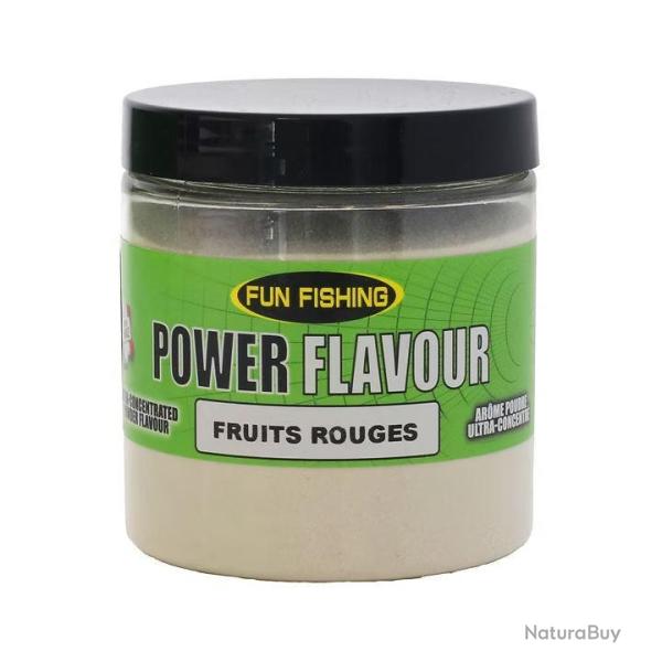 Power Flavour Fruits Rouges Fun Fishing - Ar�me poudre concentr� 150g