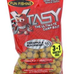 Bouillettes Fun Fishing Extasy 15mm - Pineapple Blackberry - 800g