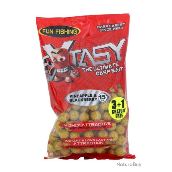 Bouillettes Fun Fishing Extasy 15mm - Pineapple Blackberry - 800g