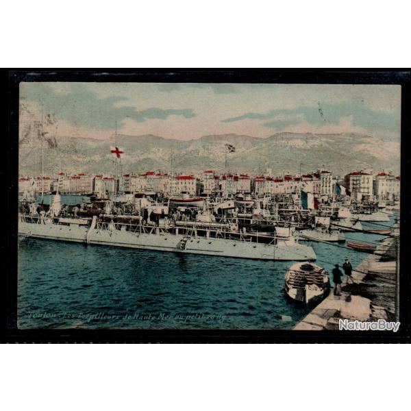 CPA -MARINE MILITAIRE - TOULON " - Les Torpilleurs de Haute Mer au petit rang - N�3869