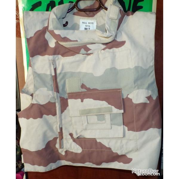 GILET PARE ECLATS DE L'ARMEE FRANCAISE,1996,TAILLE MT 96 A 105 CM TOUR DE POITRINE ,AVEC GUIDE USAGE