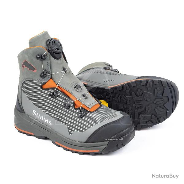 Chaussures de wading SIMMS Guide BOA Slate VIBRAM 42 (9)