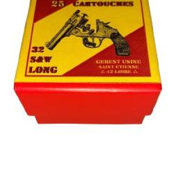 32 SW Long: Reproduction boite cartouches (vide) GU 13770005