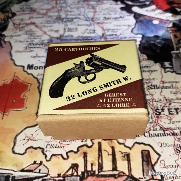 32 Long Smith & Wesson (G�rest Saint Etienne): Reproduction boite munitions (vide) GU 13770005
