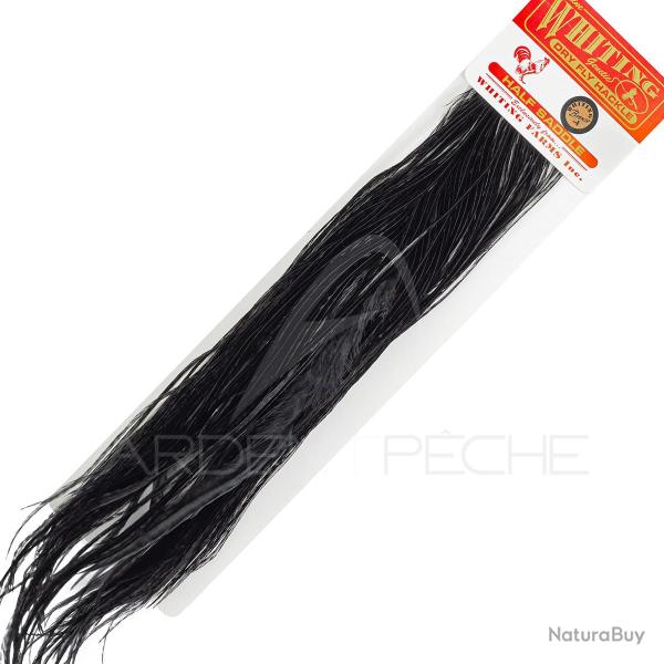 1/2 saddle WHITING bronze teint� noir