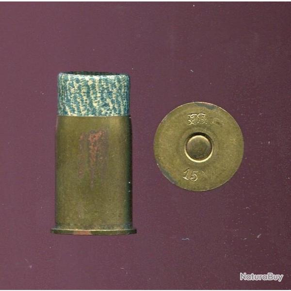 15 mm Revolver - la plus grosse cartouche ancienne pour revolver - � grenaille de d�monstration
