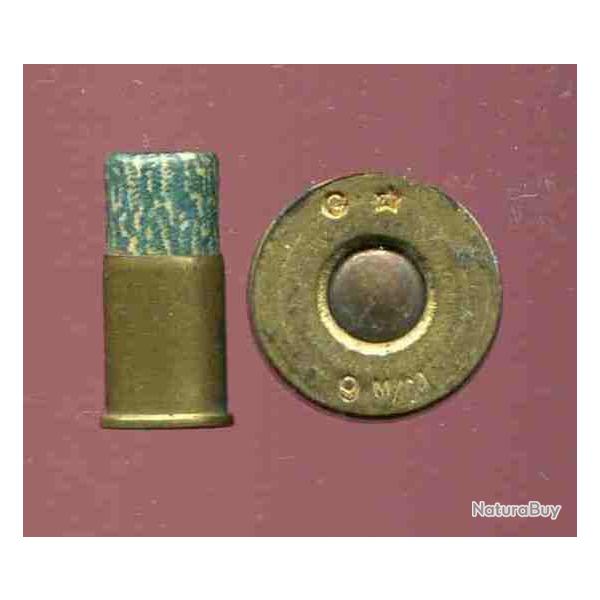 9 mm Revolver � percussion centrale � grenaille - marquage = G* 9 M/M