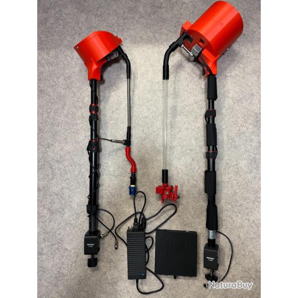 Kit complet Case et bullet feeder automatique Cal 9mm ou 45ACP pour presse lee pro 4000 (*ou 6000)