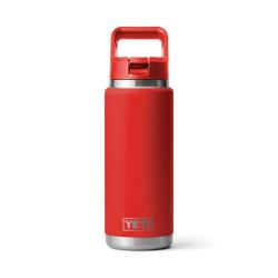 GOURDE AVEC PAILLE 26 OZ - YETI Rouge