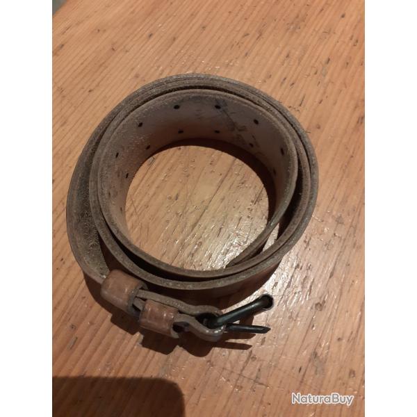 CEINTURON CUIR ARMEE FRANCAISE