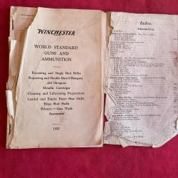 Catalogue original Winchester de 1933