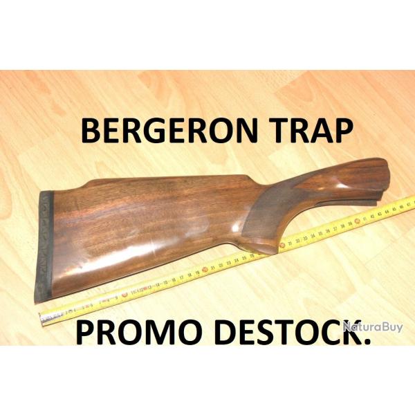 crosse fusil BERGERON TRAP + plaque amortisseur - VENDU PAR JEPERCUTE (D25D221)