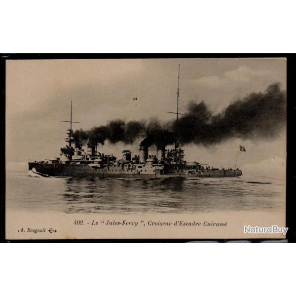 CPA- MARINE MILITAIRE - Le " Jules - Ferry  " Croiseur d'Escadre Cuirasse N�3245