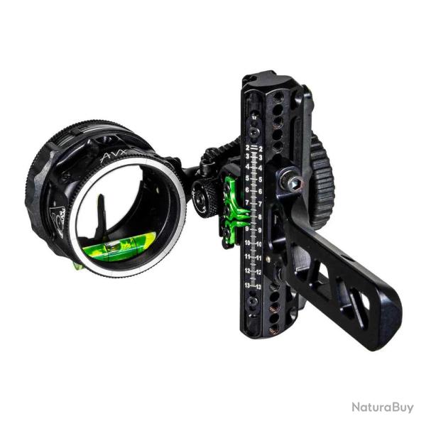 Viseur arc chasse Axcel Driver Plus Bridge Lock avec scope AVX - Vert / Stealth / AVX 31