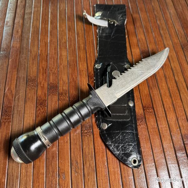 COUTEAU DE SURVIE JOUET ENFANT VINTAGE ANN�E 60