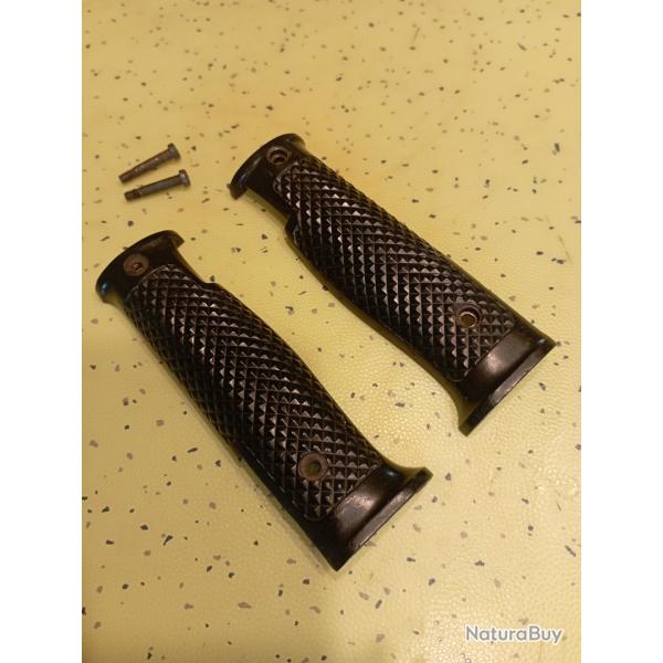 Jeu de plaquettes compltes pour baonnette U.S M6 fusil M14.