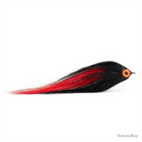 Mouche STS Brochet piker noir/rouge H6/0