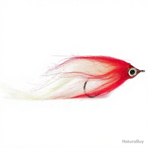 Mouche STS Brochet piker rouge/blanc H6/0