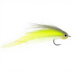 Mouche STS Truite de mer candy gris/chartreuse/blanc H2