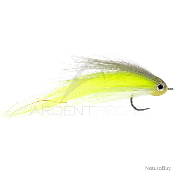 Mouche STS Truite de mer candy gris/chartreuse/blanc H2