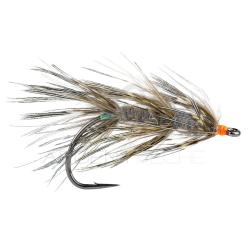 Mouche STS Truite de mer killer light grizzly H4