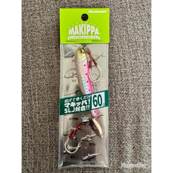 Leurre jig megabass makippa pink 60