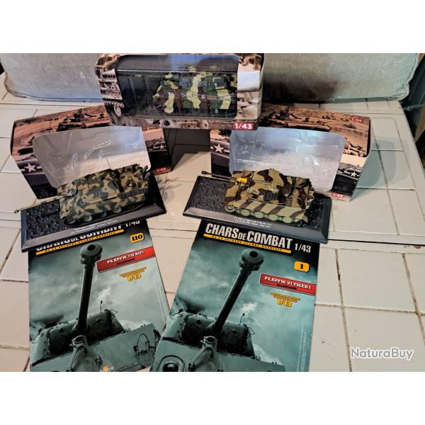 112 Chars de combat ALTAYA 1/43e