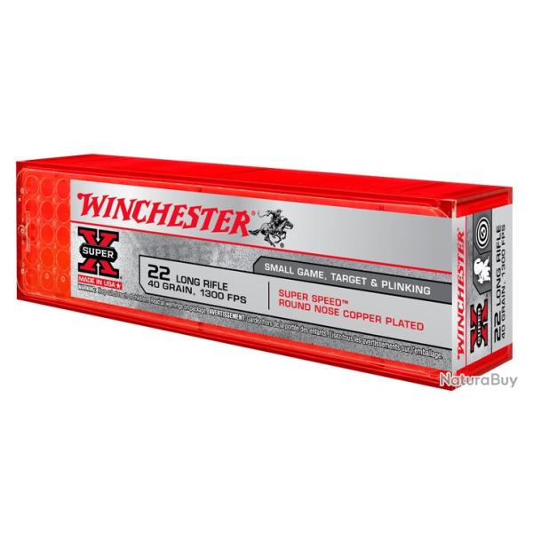 Cartouches  super X  CP / super speed -  Cal.22LR   boite de 100